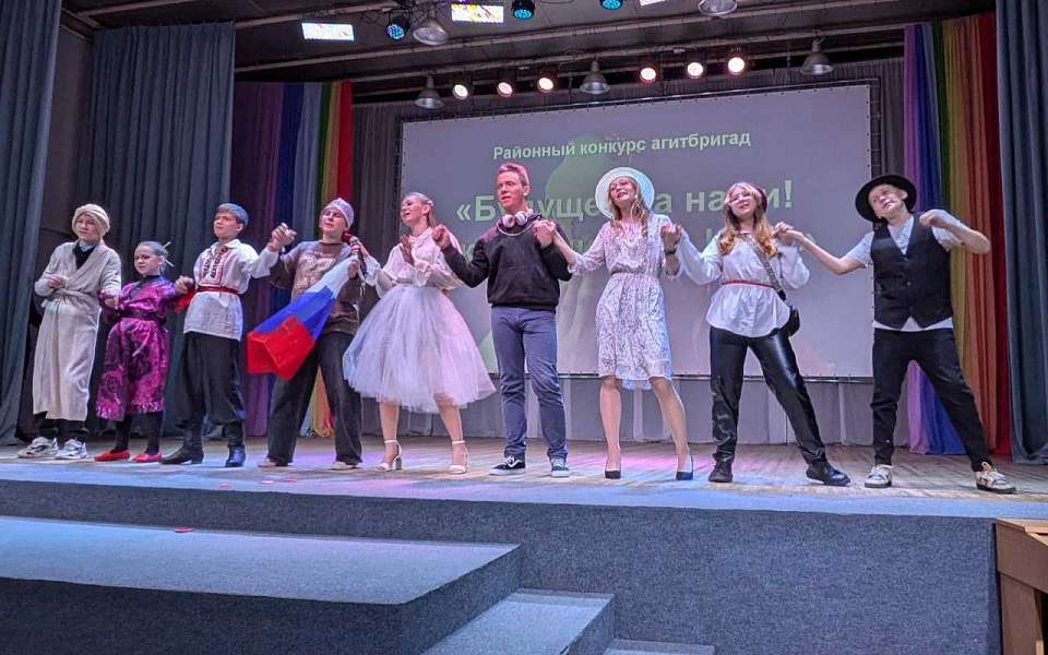 Конкурс агитбригад прошел в Левобережном районе 