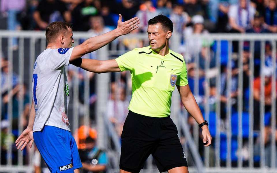 Главным арбитром матча воронежского «Факела» в Самаре назначен Василий Казарцев