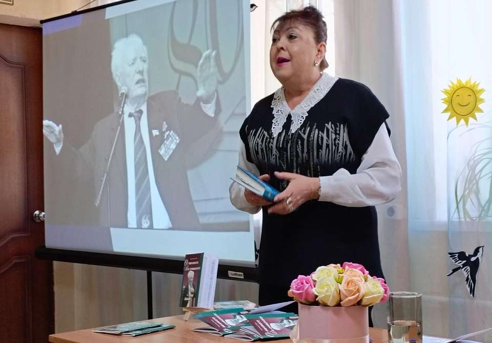 В Коминтерновском районе прошла презентация книги о Егоре Исаеве