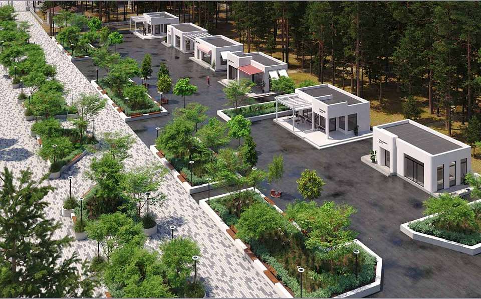 Концепцию центральной аллеи показали в воронежском «Танаисе»