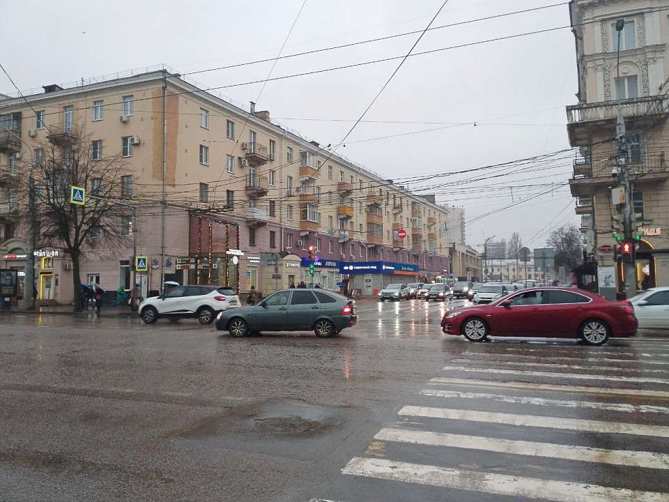 Дождливая погода задержится в Воронеже до середины рабочей недели