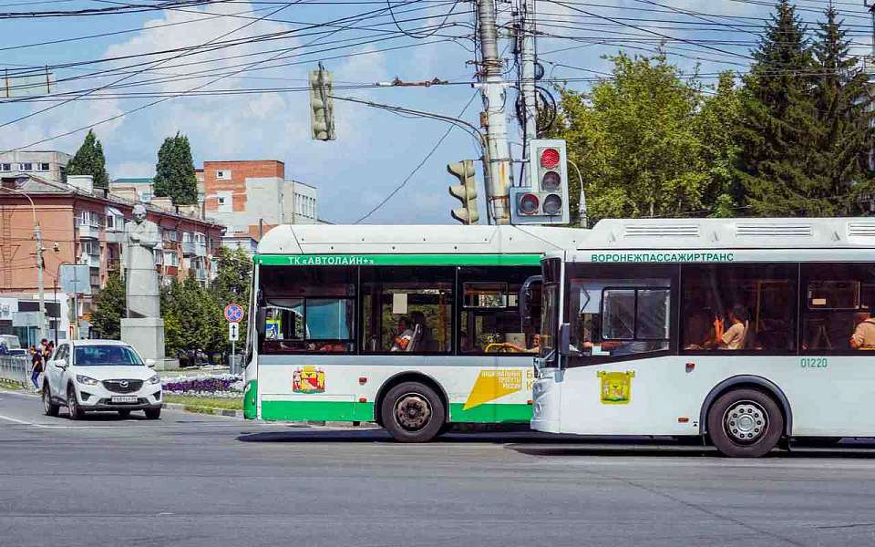Два популярных автобуса поменяют маршрут в Воронеже