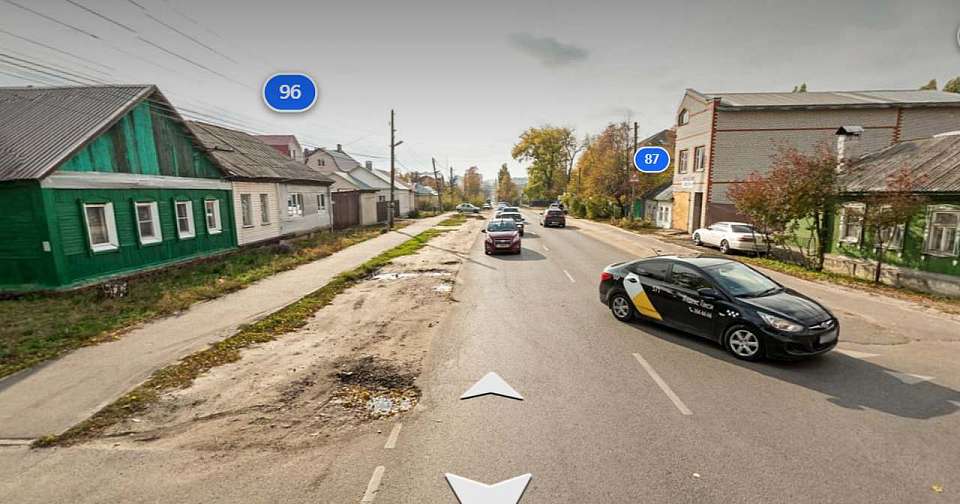 Одностороннее движение в Ботаническом переулке в Воронеже отменили