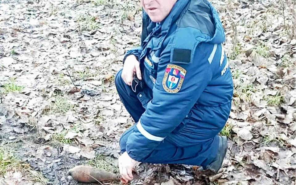 Минометную мину нашли в Левобережном районе Воронежа