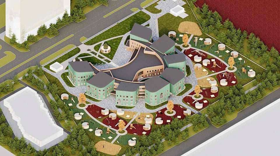 Концепцию детского сада на 600 мест согласовала архкомиссия в Воронеже