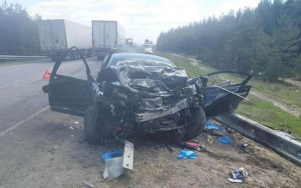 Погиб 12-летний мальчик из Подмосковья в лобовом ДТП на воронежской трассе