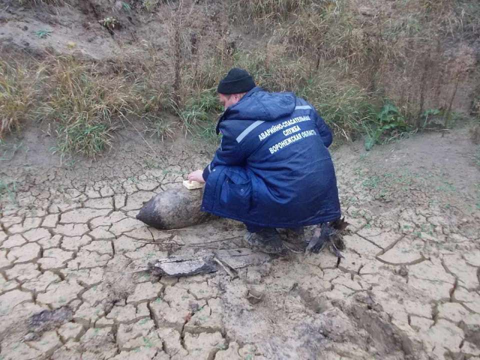 В Воронежской области взорвали миномётный боеприпас времён ВОВ