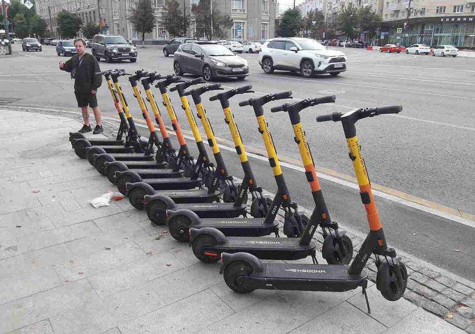 В День Победы в Воронеже запретят кататься на самокатах