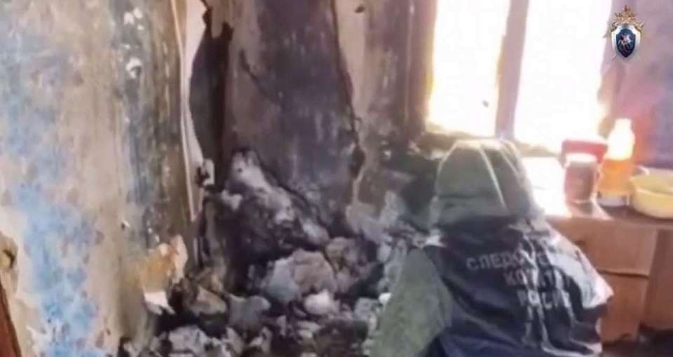 На пожаре в воронежском селе погибли двое детей