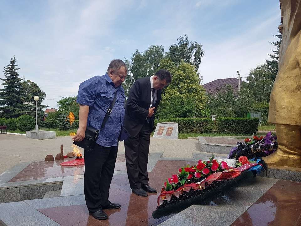 В Железнодорожном районе проходят мероприятия, посвященные Дню памяти и скорби