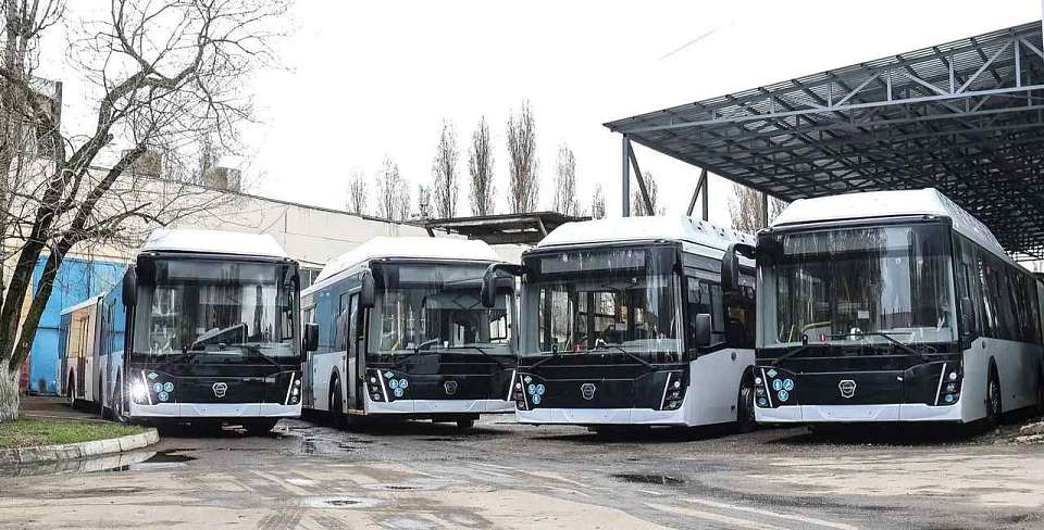 На два маршрута в Воронеже скоро выйдут 10 новых автобусов-«гармошек»