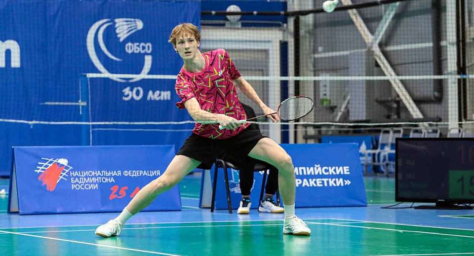 Воронежский бадминтонист Захар Кель завоевал три «золота» первенства России