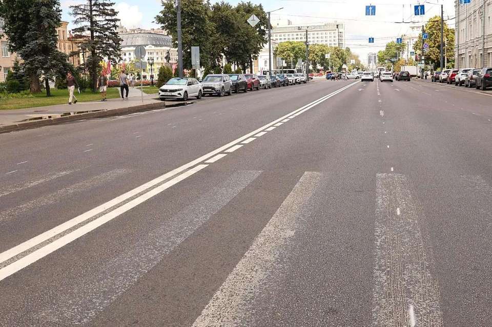 Схема движения на путепроводе у Вогрэсовского моста изменилась в Воронеже