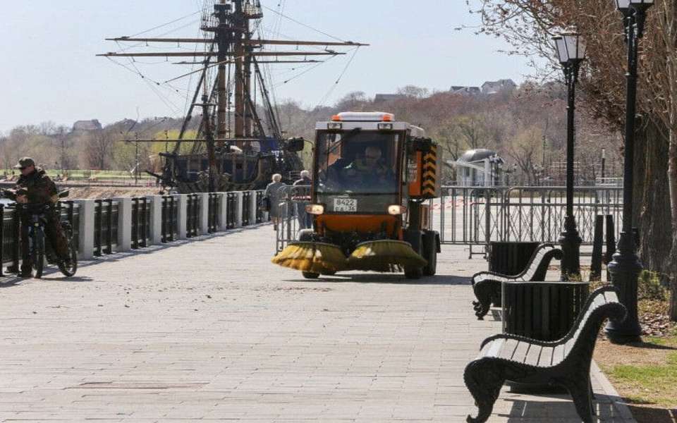 Движение по участку набережной открыли досрочно в Воронеже