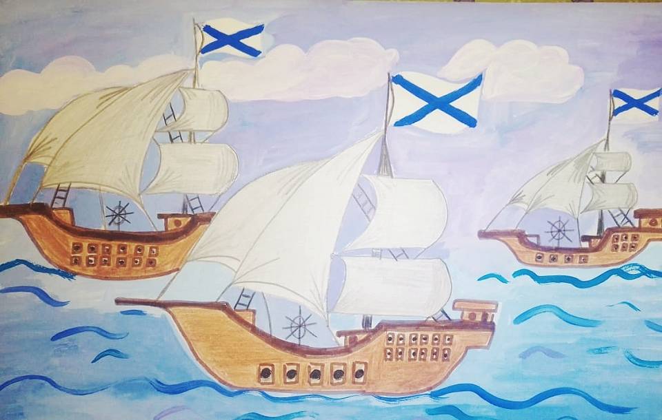 В Железнодорожном районе прошел онлайн-марафон, посвященный Дню ВМФ