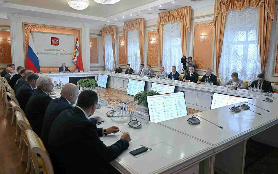 Подготовку к выборам в Государственную думу обсудили власти Воронежской области