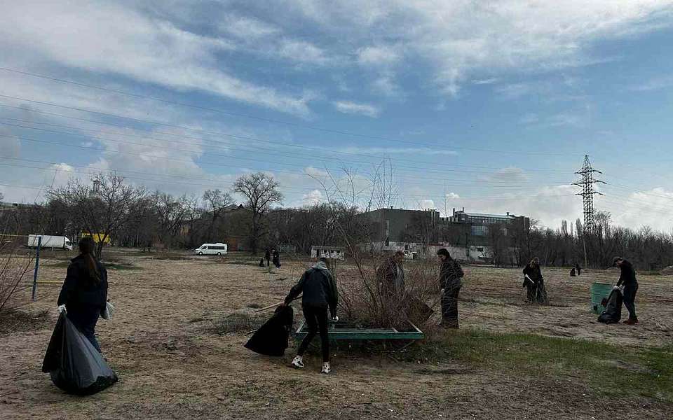 Месячник благоустройства стартовал в Левобережном районе