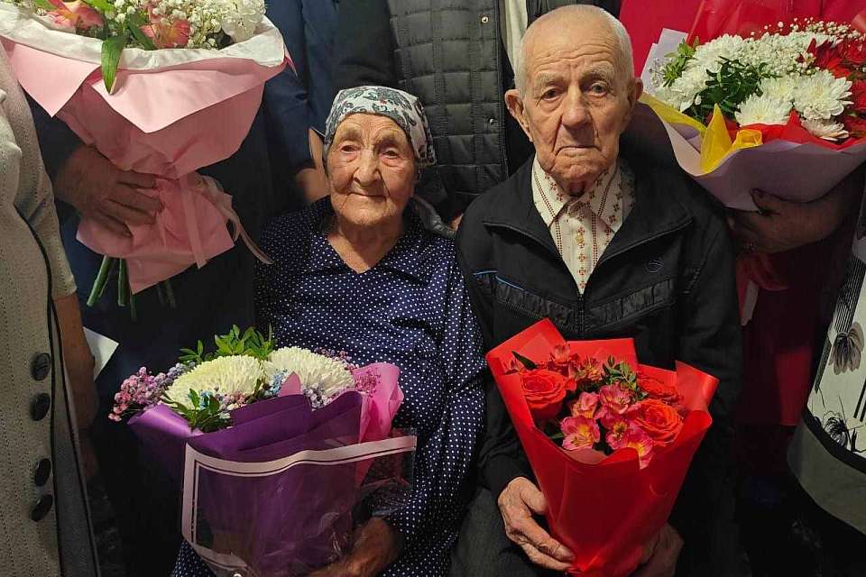 100-летний юбилей и 71 годовщину брака отпраздновала жительница Воронежской области