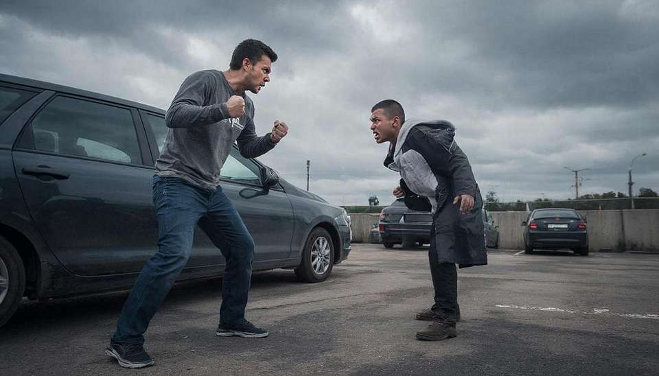 Мужчина крепко получил по голове из-за парковочного места в воронежском райцентре