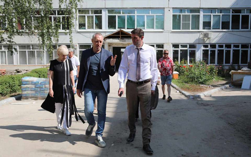 В срок откроется лицей имени Киселева после ремонта в Воронеже