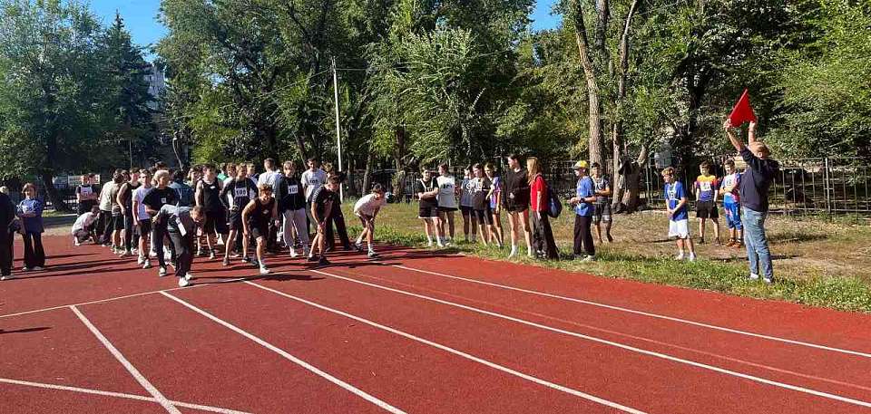 В Железнодорожном районе стартовала Спартакиада школьников