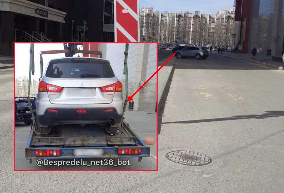 За неделю в Воронеже эвакуировали 328 машин нарушителей ПДД