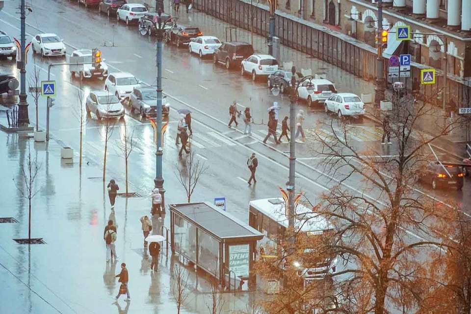 Дождливый и пасмурный день ожидает 9 января воронежцев
