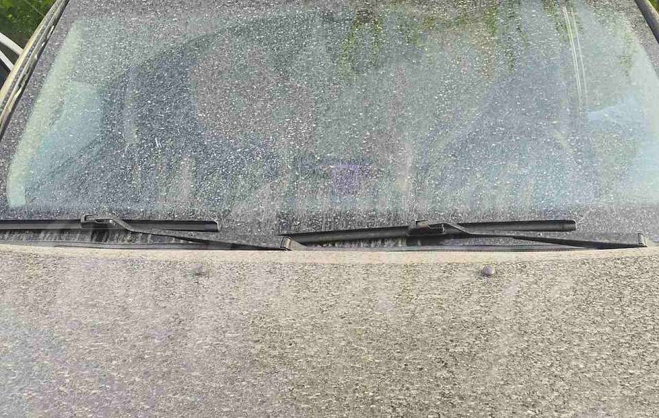 Дождь с песком прошел ночью в Воронеже