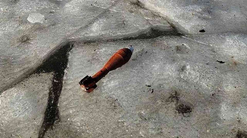 Муляж минометной мины нашел житель Воронежа