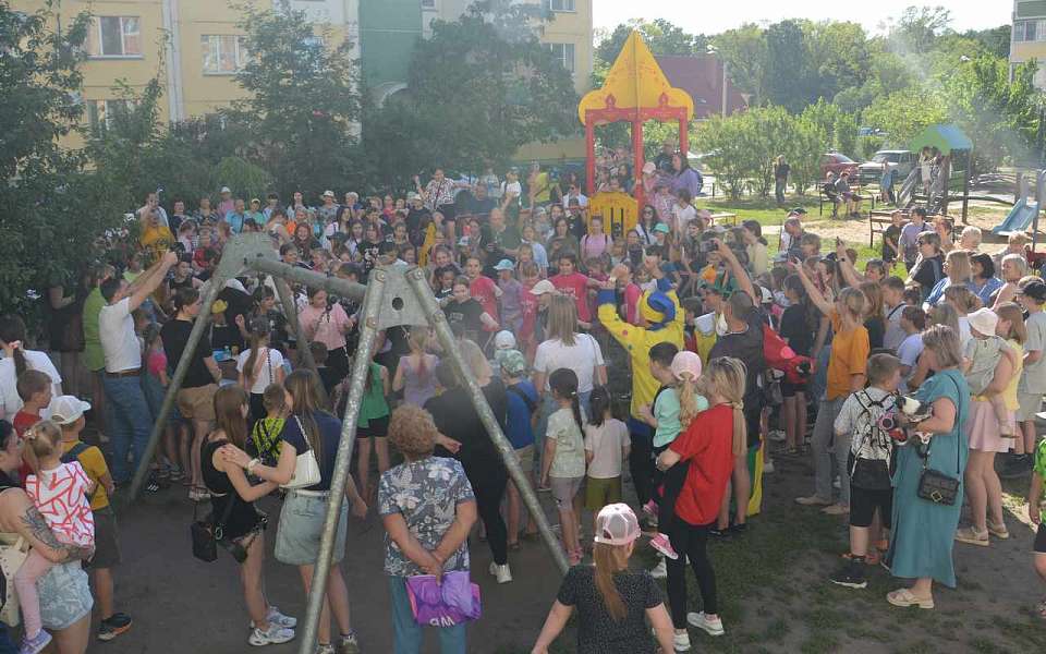 Праздник двора помог устроить воронежцам депутат городской думы