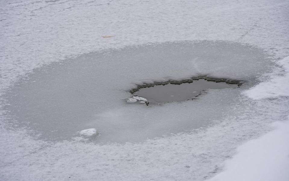Провалившийся под лед 9-летний ребенок погиб под Воронежем