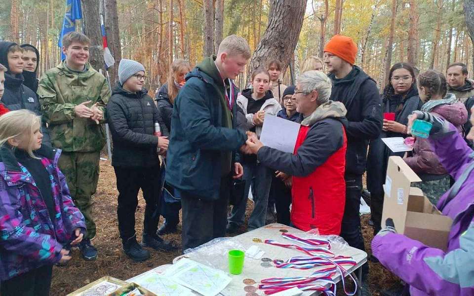Команда школьников Левобережного приняла участие в соревнованиях по спортивному ориентированию