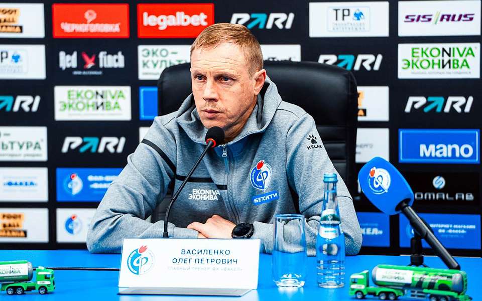 Тренер воронежского «Факела» Олег Василенко: «Тот случай, когда нам не хватило времени»