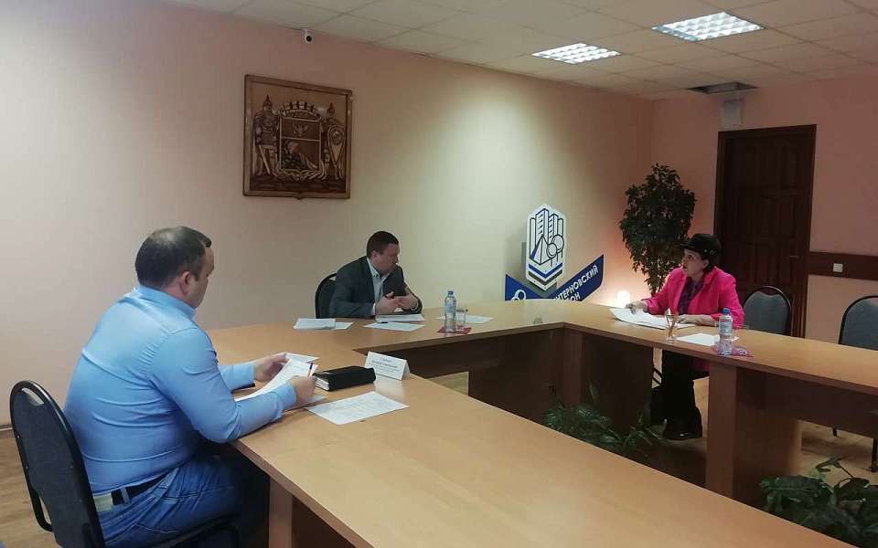 В Коминтерновском районе прошел прием граждан по личным вопросам