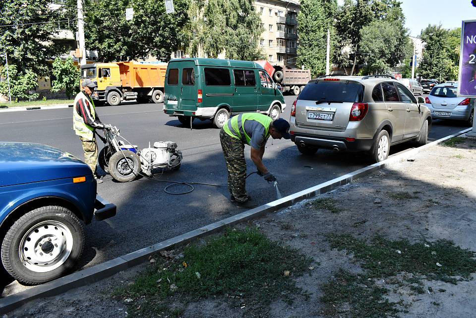 В Ленинском районе Воронежа прошел субботник
