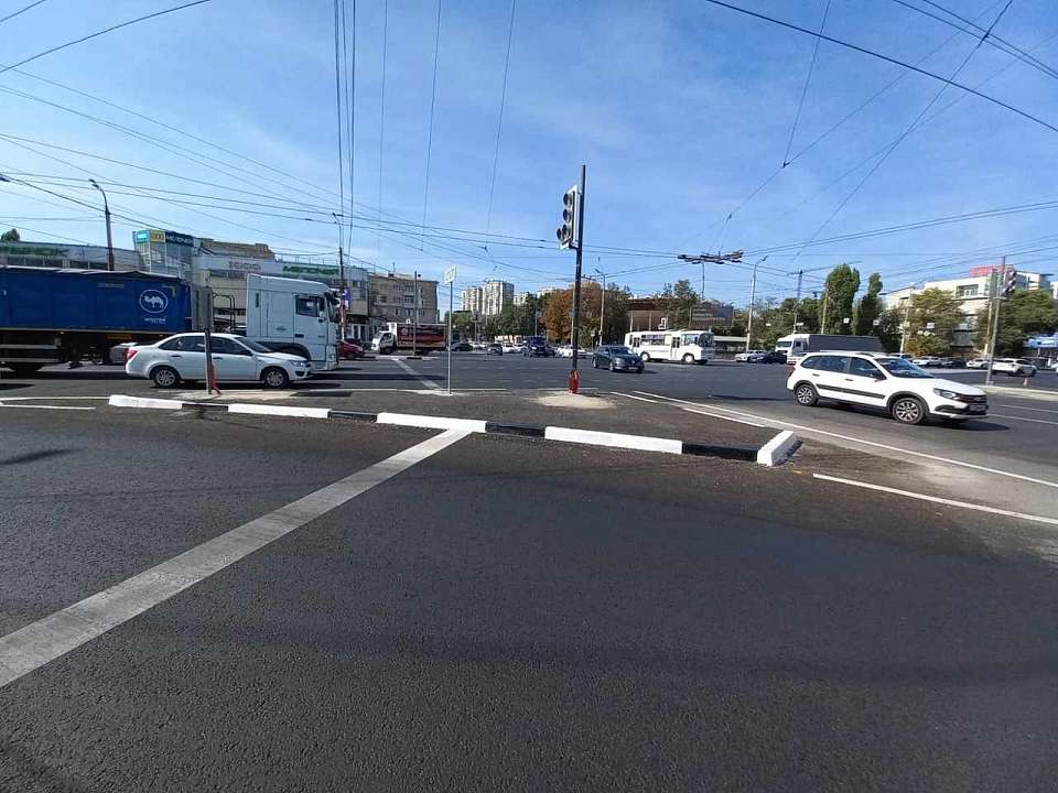 В Ленинском районе обозначили контуры сложного перекрёстка