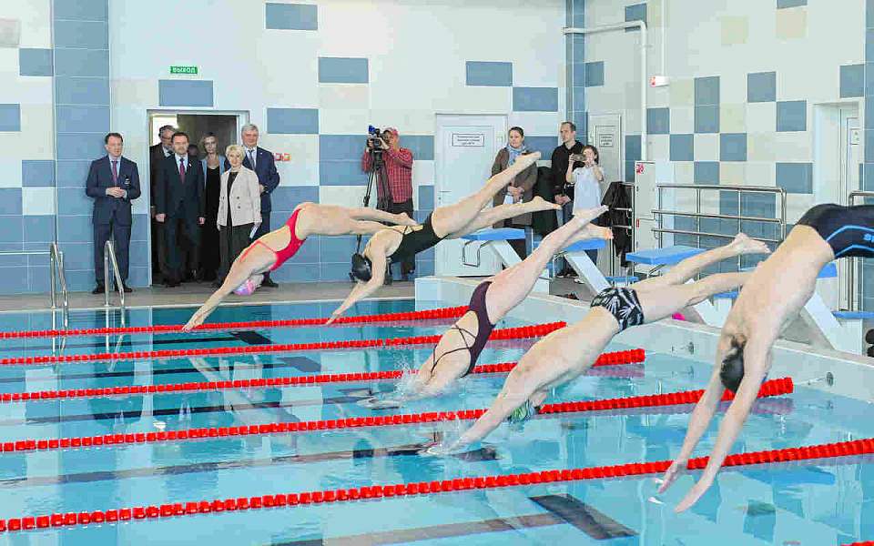 Новый спорткомплекс с бассейном открыли в воронежском микрорайоне Шилово