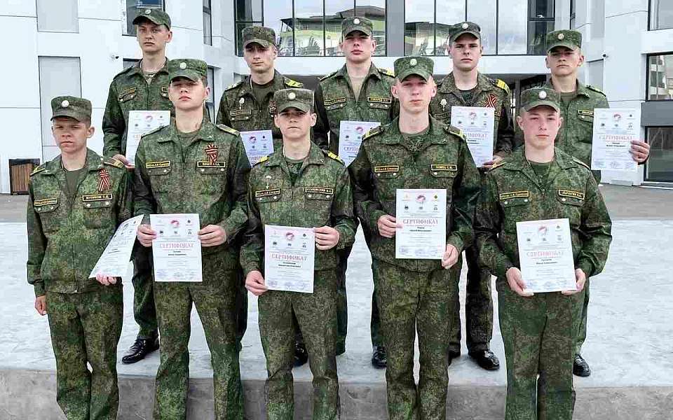 Учащиеся Воронежской кадетской школы имени А.В.Суворова стали серебряными призерами  всероссийских соревнований