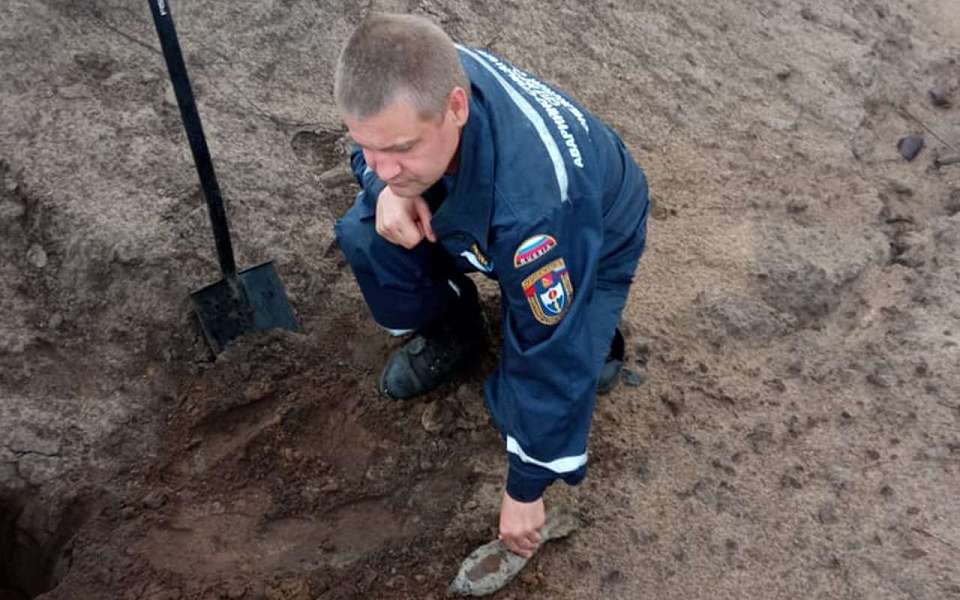Боеприпас времен Великой Отечественной войны уничтожили под Воронежем