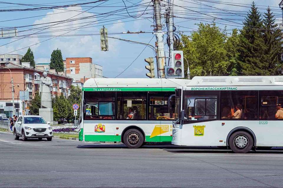 Временно изменят направление 5 автобусных маршрутов в Воронеже