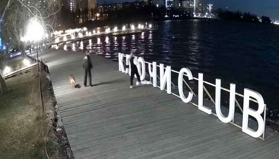 В воронежском парке «Дельфин» молодая девушка намеренно испортила инсталляцию