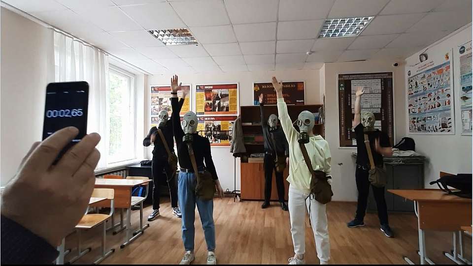 В Железнодорожном районе подвели итоги военно-спортивной игры «Орленок»