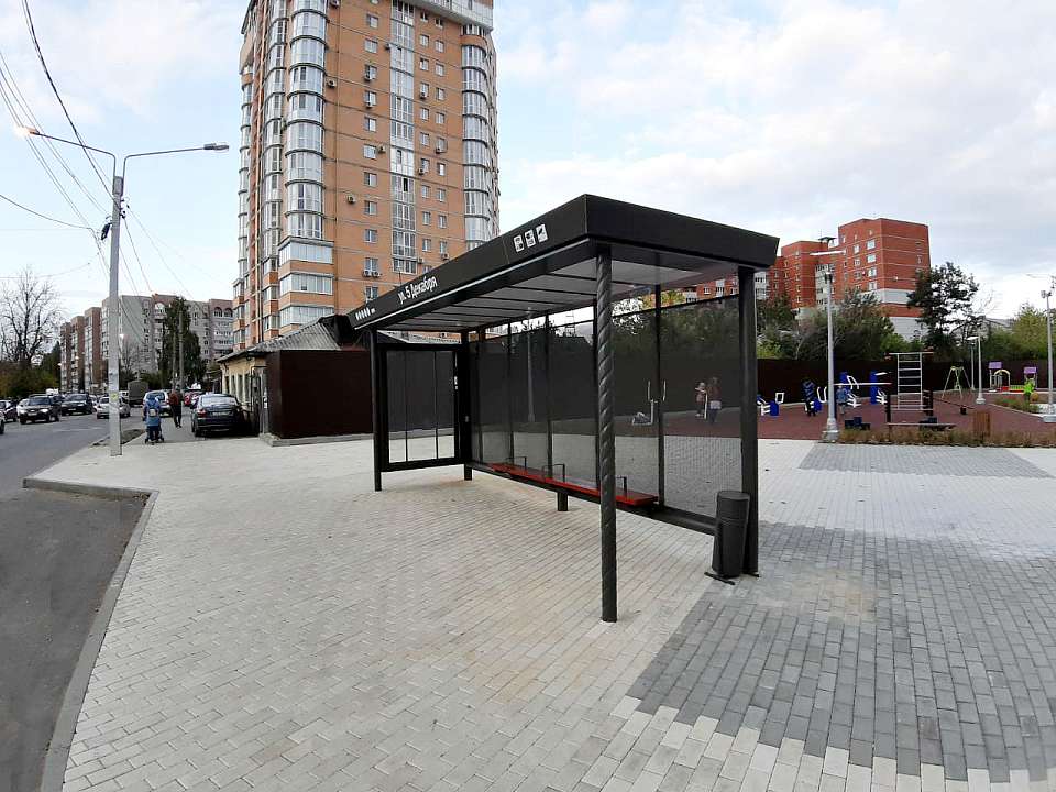 В Ленинском районе Воронежа появилась очередная «умная» остановка