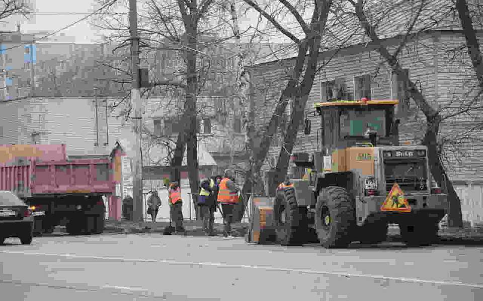 В Железнодорожном районе прошел первый санитарный день