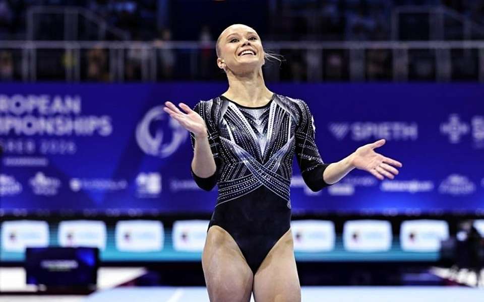 Вторую победу на Евро-2026 одержала воронежская гимнастка Ангелина Мельникова