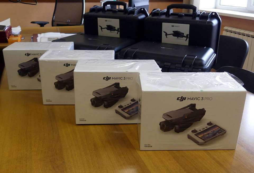 Бойцам на Курском направлении воронежские власти передали квадрокоптеры