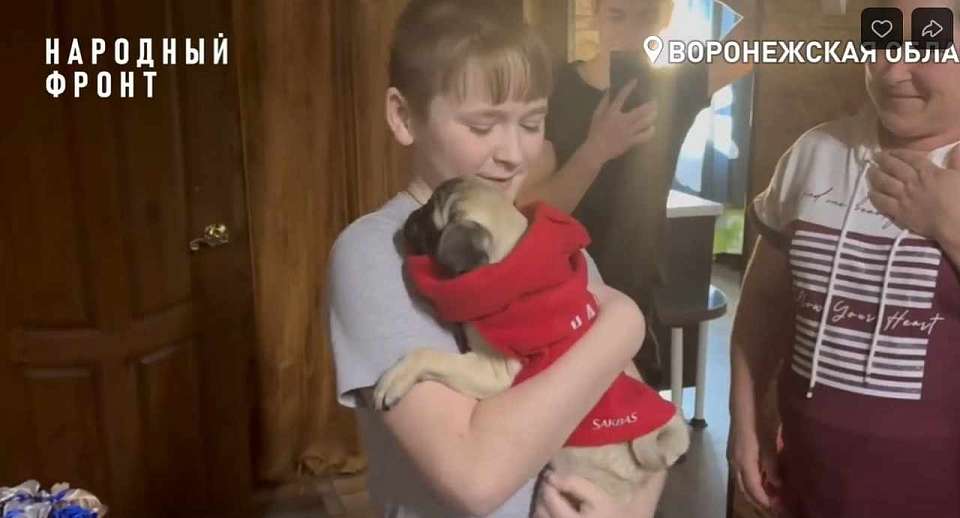 Благодаря прямой линии с Президентом сбылась заветная мечта воронежского школьника