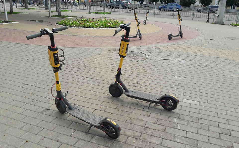 Судьбу электросамокатов в городе решают воронежцы