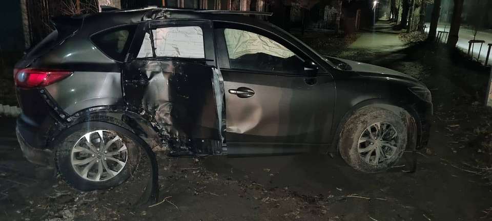 Два человека пострадали в ДТП иномарок на перекрестке в воронежской Отрожке