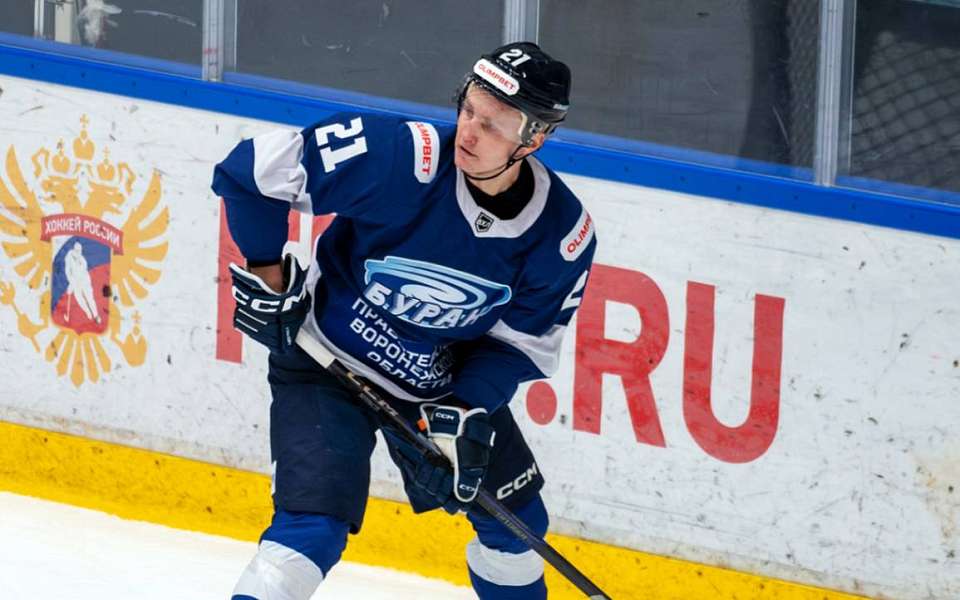 Форвард Денис Вихарев перешел из воронежского «Бурана» в ХК «Брест»